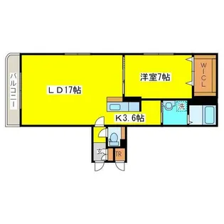 グランメール ノース15【4階】の間取り