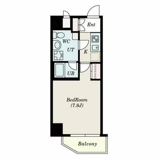 アンビックス・プリア茶屋ヶ坂【7階】の間取り