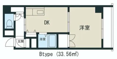 新大阪グランドハイツ北【608号室】の間取り
