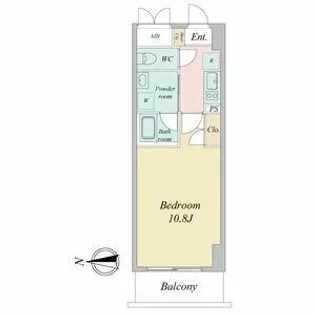 BSレジデンス栄【1階】の間取り