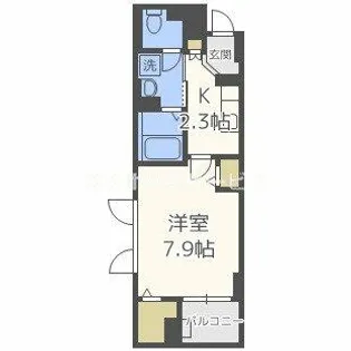 イリーデ【3階】の間取り