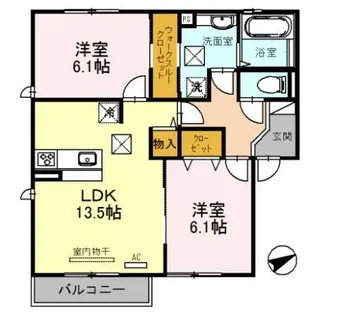 CASANOVA【2階】の間取り