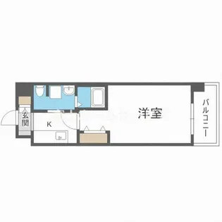 Re-be東三国【9階】の間取り