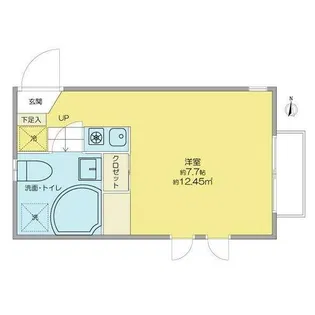 リンデンバウムJ6 A棟【1階】の間取り