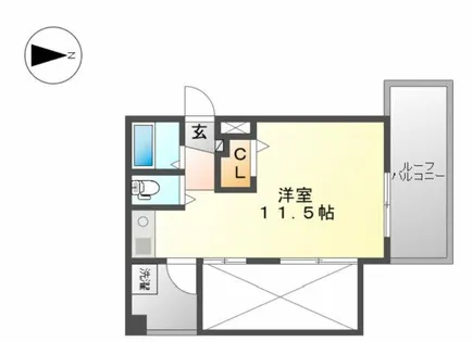 田中ビル【506号室】の間取り