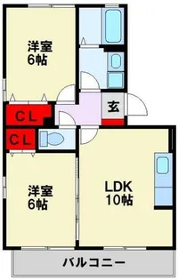 ノートル アージュ ブラン【2階】の間取り