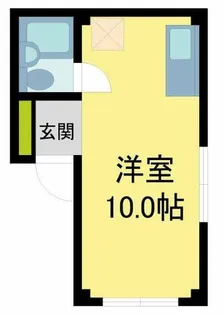 フォセット宝塚【3階】の間取り