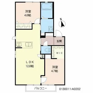 シャルマンM・Y【2階】の間取り