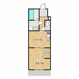 大阪府高石市千代田1丁目【マンション】の間取り