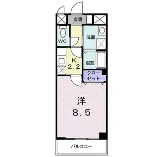 プリムローズ【4階】の間取り