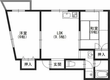 ハイアットマンション・アヴィ【7階】の間取り