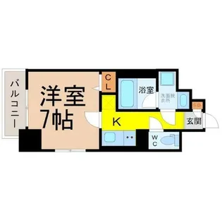 レジデンスユウキ【3階】の間取り
