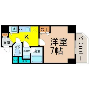 エイペックス名古屋栄PREMIER LIFE【10階】の間取り