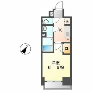 プレサンス鶴舞ファースト【4階】の間取り