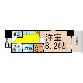 アロハパレス【5階】の間取り