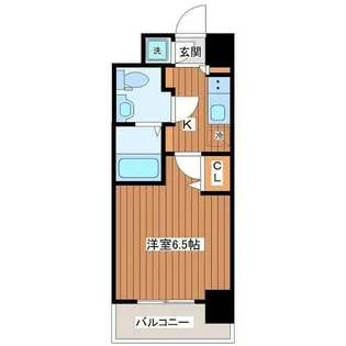 レジュールアッシュ梅田ネクス【2階】の間取り