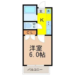 プラージュⅡ【3階】の間取り