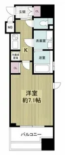 エスティメゾン京橋【10階】の間取り