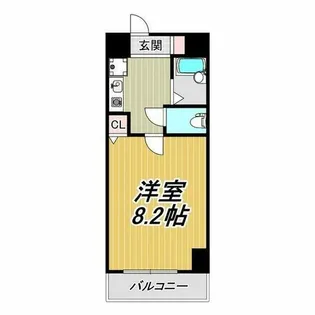 ハウスメイトⅡ【3階】の間取り