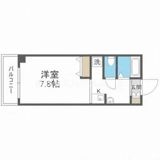 ドマー二【3階】の間取り
