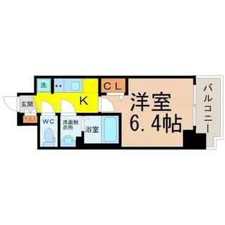 プレサンス鶴舞駅前レジス【14階】の間取り