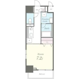 フェリーチェ ヴィータ【6階】の間取り