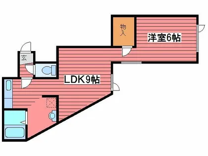 KIRAMECK月寒中央【3階】の間取り