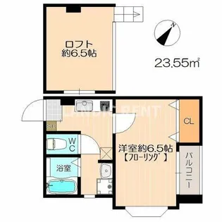 イル・グラッツィア天神【4階】の間取り