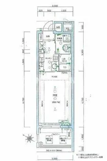 サヴォイオーサーズプレイス【7階】の間取り