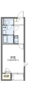 レオネクストガイア守山Ⅱ【2階】の間取り