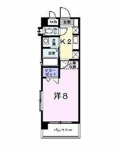 サンシルエーラ【4階】の間取り