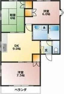 ファミール青空【3階】の間取り