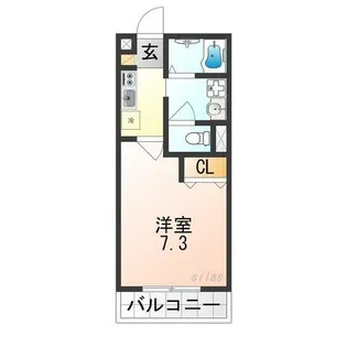 Pin Bonheur【1階】の間取り