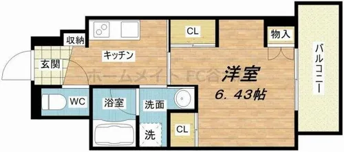 シーダプレイスⅡ【4階】の間取り