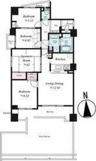 アメニティ新栄【2階】の間取り