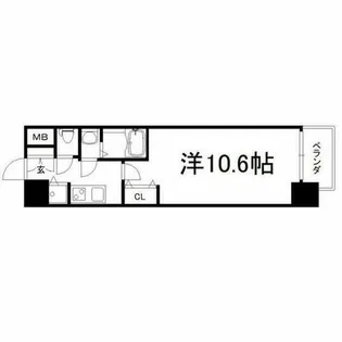 アール京都グレイス【1階】の間取り