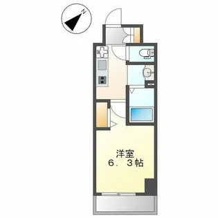 ラグゼナ上前津【12階】の間取り