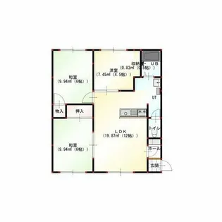 RUMAH(ルマー)4565【201号室】の間取り