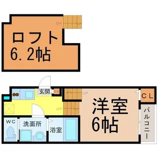 ResidenceImaike(レジデンス今池)【1階】の間取り