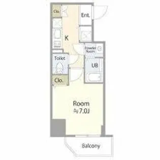 エスリード大須デュオ【5階】の間取り