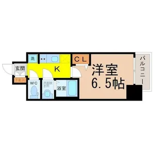 ディアレイシャス矢場町【9階】の間取り