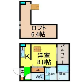 Cherry【2階】の間取り