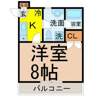 グレースY・II【2階】の間取り