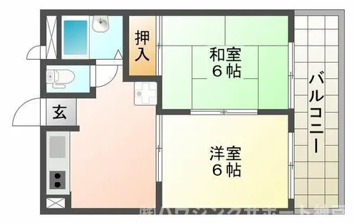 メゾン長尾【2階】の間取り