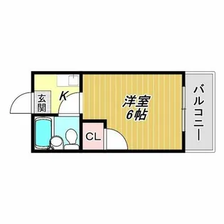 コーニッシュアビコⅠ・Ⅱ【1階】の間取り