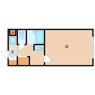 ジュネス米澤【2階】の間取り