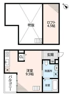 MYUV(エムワイユーファイブ)【2階】の間取り
