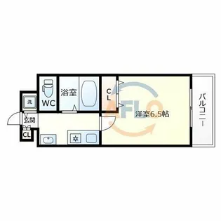 サンアーク深江橋【7階】の間取り