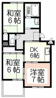 フラワーハイツ【103号室】の間取り
