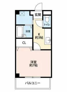 アビテナポール【3階】の間取り